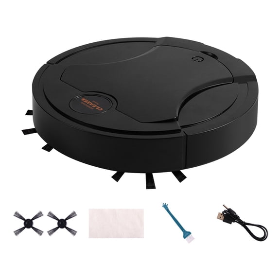 Black 2026 Cordless Robotic Vacuum Cleaner Sweeping Mopping Integrated With Charging Base For Home