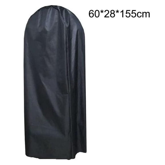 Black 210D Outdoor Floor Fan Dust Cover 60*28*155cm 70*30*160cm 73*35*160cm