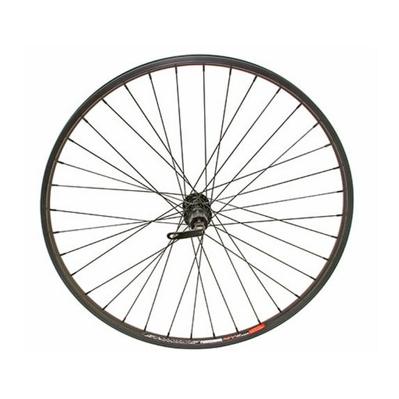 Black 27.5 Alloy Rear Wheel Cassette 36 Spoke 14gBlack 3/8 quick release Axle