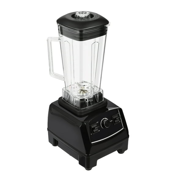 Black 2L Commercial Blender Fruit Juicer Smoothie Maker Mixer 2200W Base 24000-26000rpm Tabletop