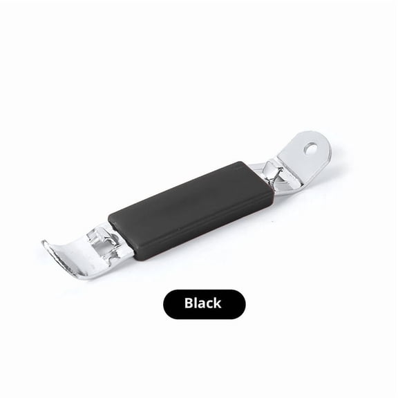 Black 2Pieces Magnetic Bottle Openers Can Opener Classic Beer Opener Stainless Steel Small Bottle Opener Can Tapper with Magnet for Camping and Traveling