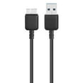 Black 3.0 USB Cord Cable FORSLIM Portable External Hard Drive Cables