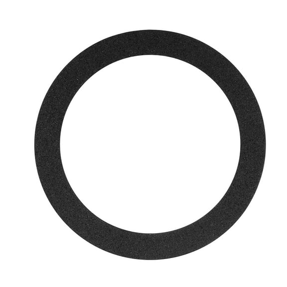 Black 3.5 Inch EVA Foam Audio Speaker Edge Surround Rings Replacement Parts for Speaker Repair 2Pcs