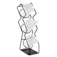 thumbnail image 1 of Black 3 Compartment Vertical Wire Display - 4.75 x 8 x 20 in., 1 of 1
