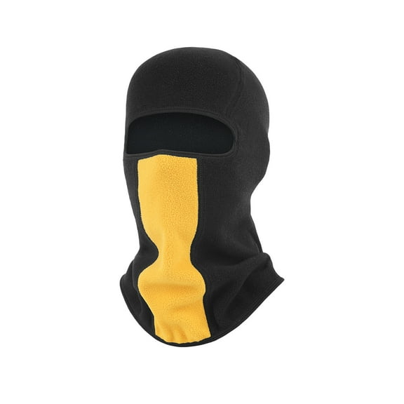 Black 3 In 1 Ski Mask Balaclava Full Coverage Fleece Lined Windproof For Snow Sports