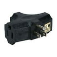 thumbnail image 1 of Black 3-Outlet 3-Prong AC Plug, 1 of 2