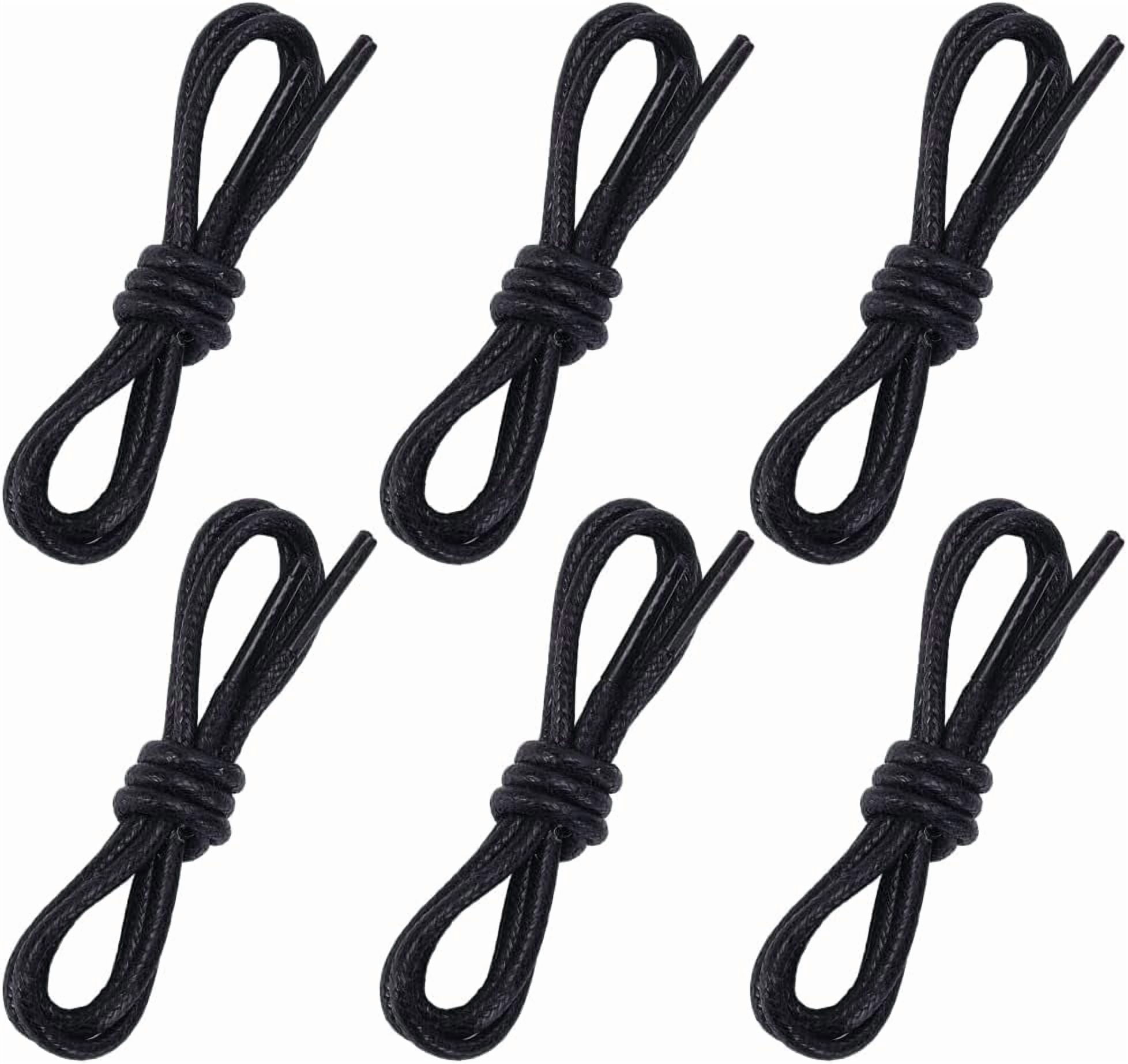black dress shoe strings Amazon.com | Black Dress Shoe Laces for Men Men's Casual Dress Shoes Classic Lace-Up Oxford Formal Tuxedo Shoes Round Toe Suede Leather Low Top Slip-Resistant Block Heel Rubber Sole(Black,6.5)