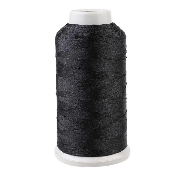 Black 3 Strands Line Sewing Threads For Drapery Beading Quilting 0.3mm Thickness 1Pcs