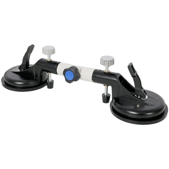 Black 3 in 1 Adjustable Angle 90 to 270 Degrees Suction Cup Tool for Seam Joining Fixation Leveling Professional Countertop Installation Tool