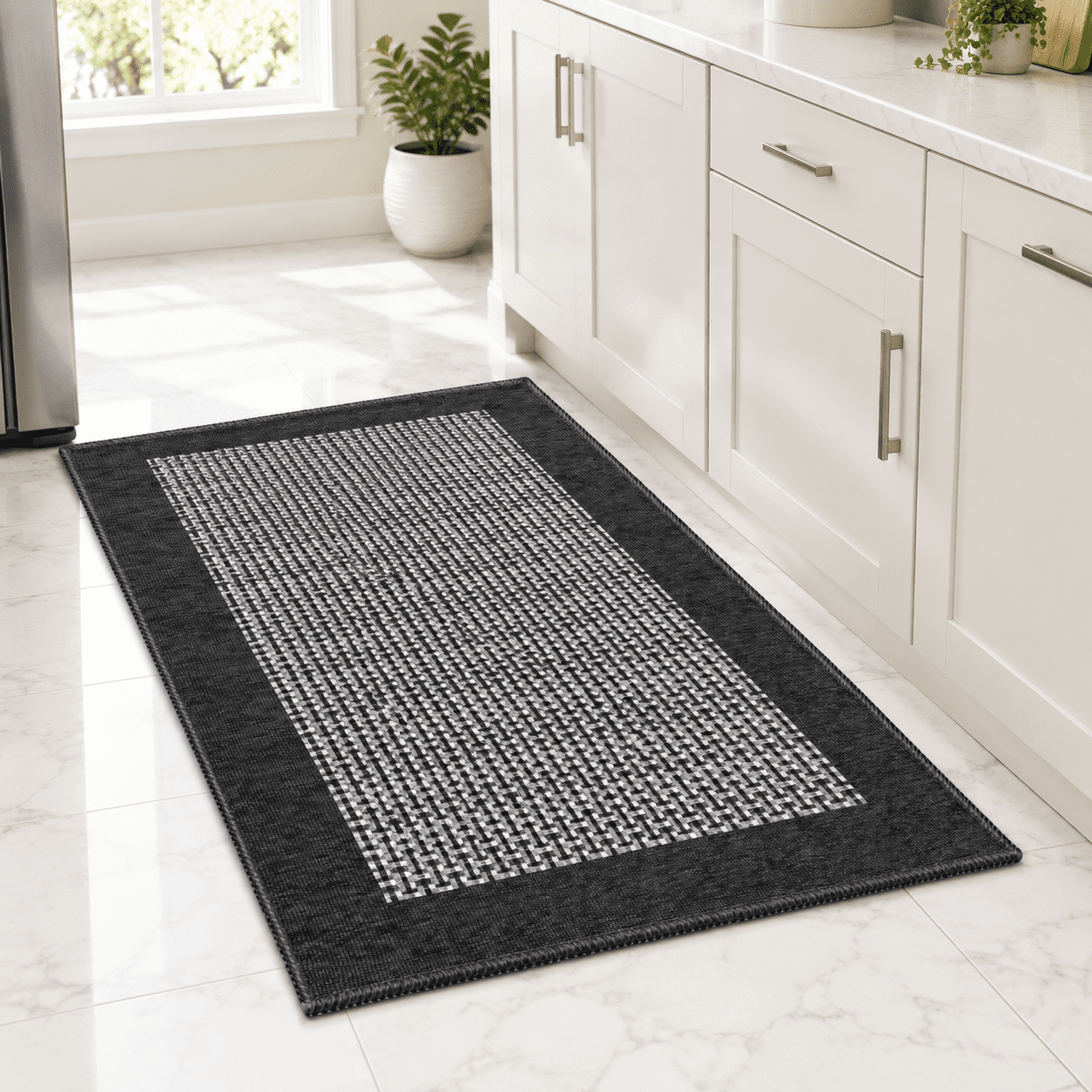Kitchen Mat Rag Black 32