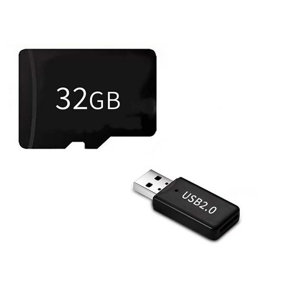 Black 32Gb Memory Card For Printing Camera Storage Expansion Compatible With Various Electronic Devices