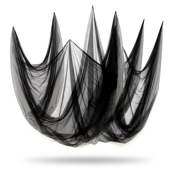 Black 33x10ft Outdoor Sidewalls Breathable Plant Protection Netting