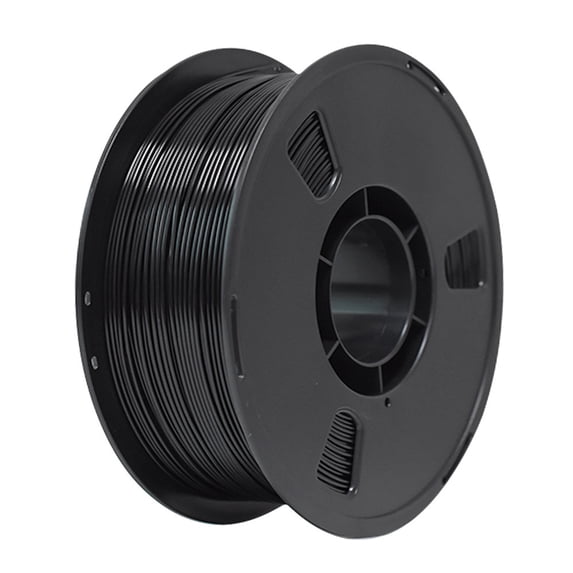 Black 3D Printer Filament | 3D Printer Filament Pla | 0.55 Lbs 1.75Mm Vacuum Sealed Spool for 3D Printing Projects