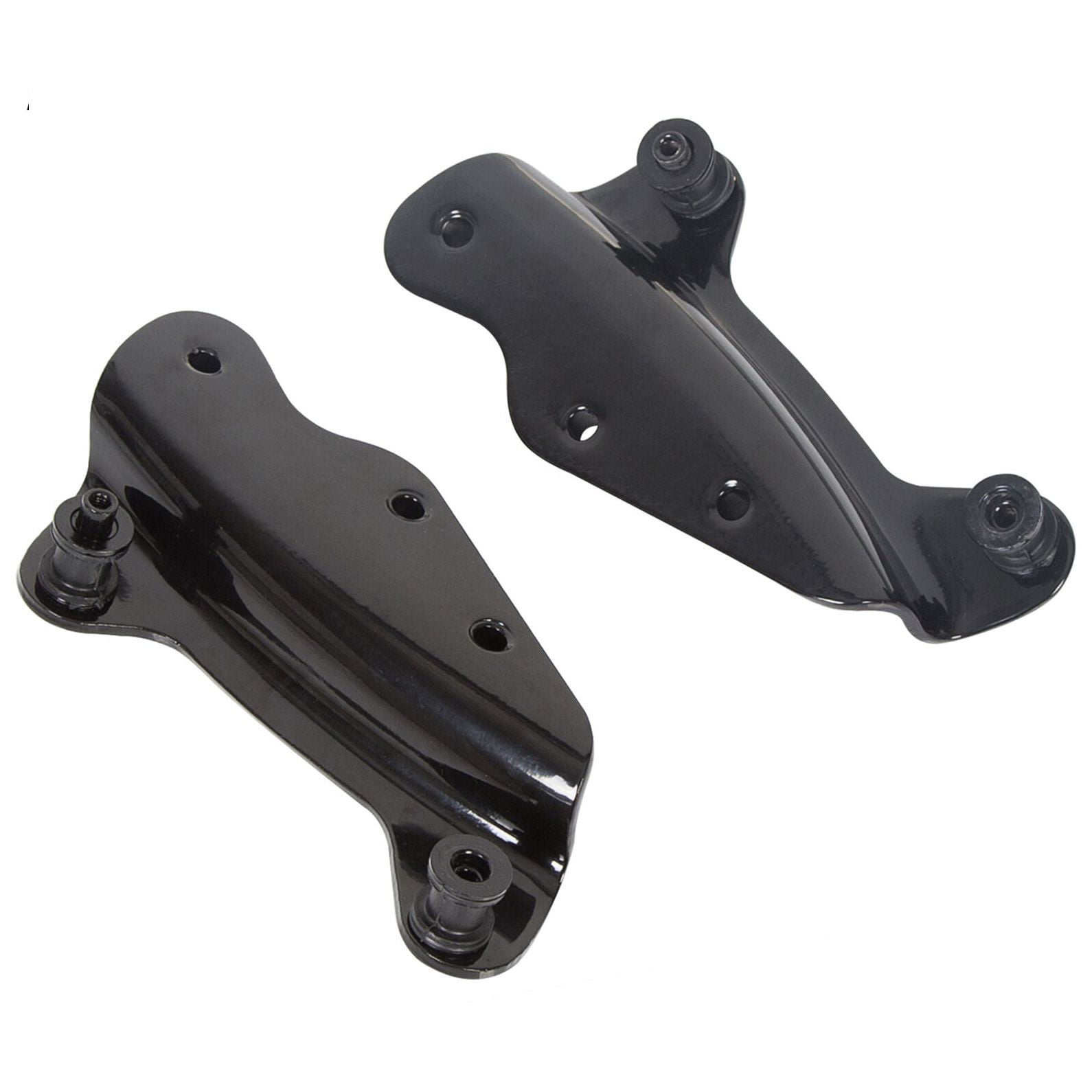 Black 4 Point Docking Hardware Kit For Harley-Davidson Road Glide ...