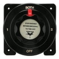 Black 4 Position Heavy Duty Battery Switch 250A Battery Selector Switch