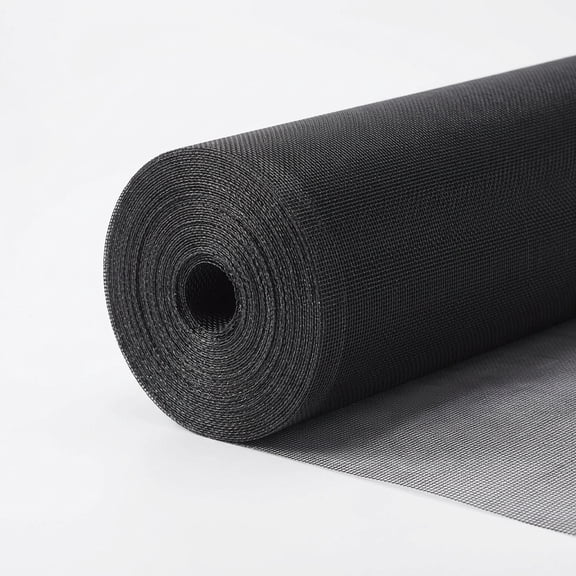 Black 4'x100' Aluminum Window Screen Replacement Mosquito Net Roll