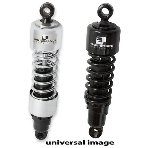 Black 412 Series 12" American-Tuned Gas Shocks - 90/130 Spring Rate (lbs/in)