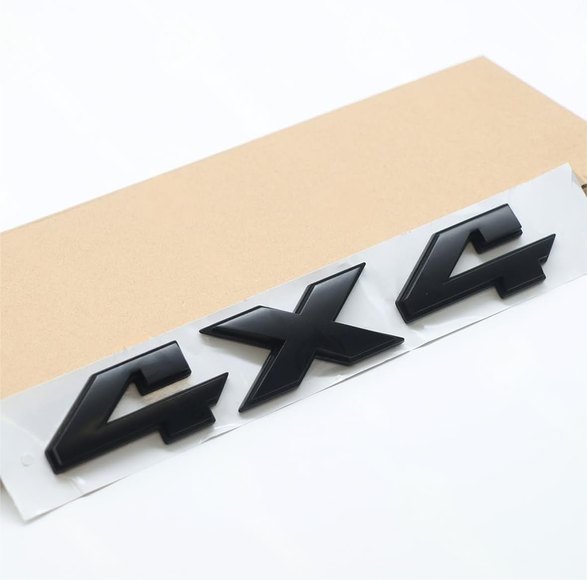 2-Pack Matte Black 4X4 Badge Emblem Sticker – Universal Fit For Any Vehicle