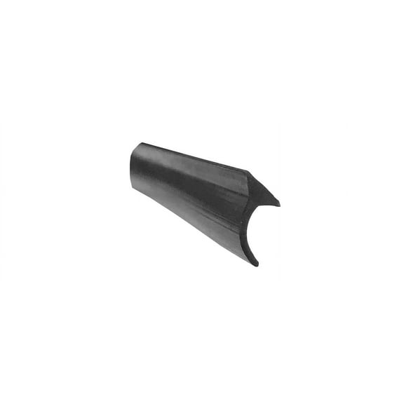 Black 5/16" Wide Vinyl Glazing Spline - 18 ft Roll