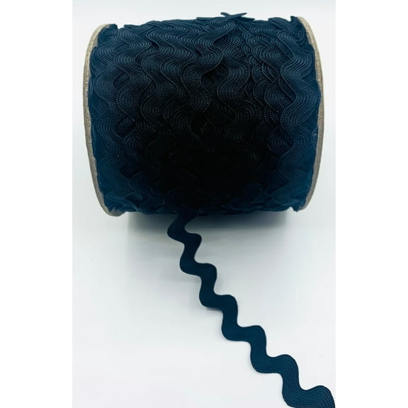Black 5/8" Ric Rac