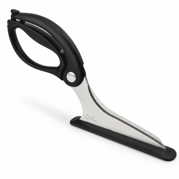 Black 5-in-1 Food Grade Stainless Steel Pizza Slicer and Server