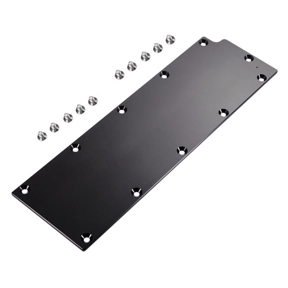 Black 551646 LS Gen 4 Valley Pan Cover DOD Plate Aluminum L99,LS2,LS3