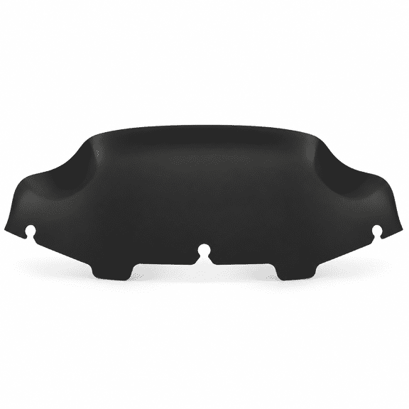 Black 6 Motorcycle Windshield Windscreen Wind Splitter Compatible with 1996-2013 Harley Davidson Touring Street Glide Electra Glide FLHT FLHTCU FLHX FLHTK Tri Glide
