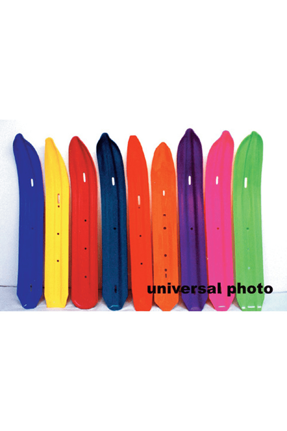 Black 6 in. Wide Ski Skins