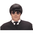 thumbnail image 1 of Black 60s Mod Adult Wig, 1 of 2