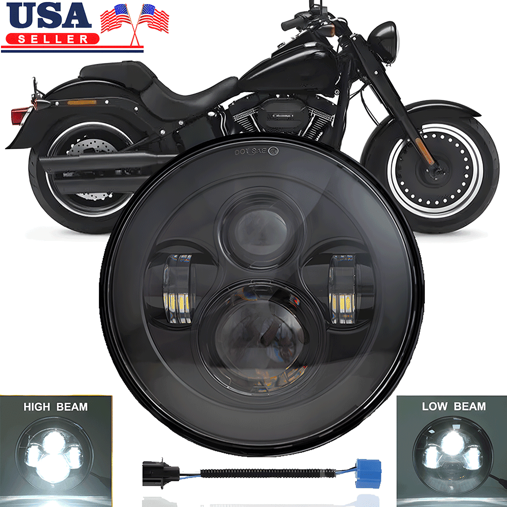 Harley Davidson Sportster Headlight And Bracket