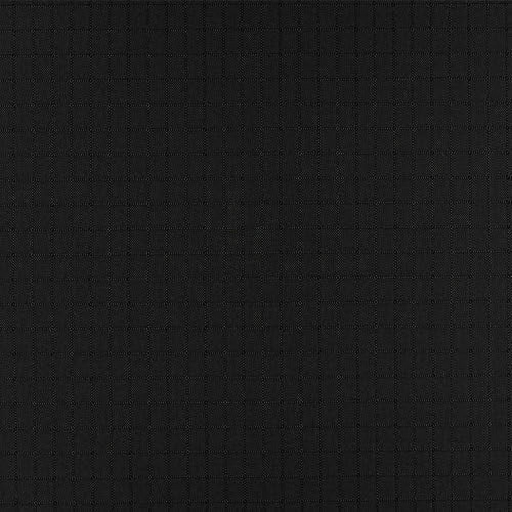 Black 70 Denier FR/UV Nylon Ripstop Fabric By The Yard