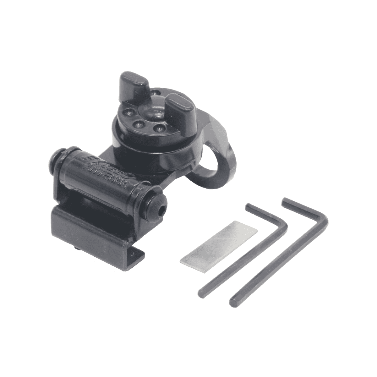Black 70 Mobile Car CB Radio Antenna Mount Bracket Base Clip