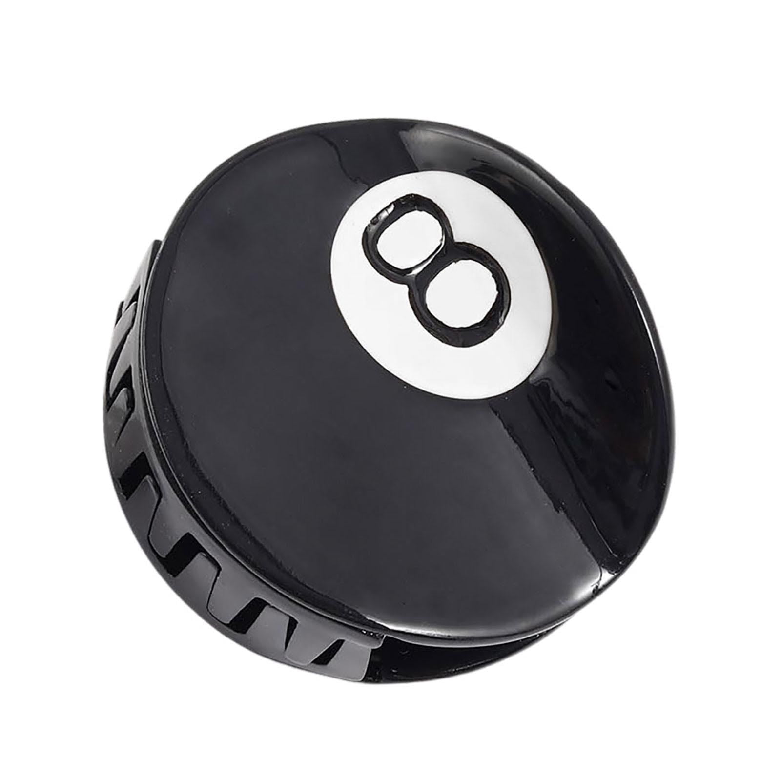 Black 8 Club Hair Clip For Women Hair 1PC Hair Pin Clips for Thick Hair