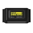 thumbnail image 1 of Black 80 Count Shoe Shine Cleaning Wipes Disposable Sneaker Cleaner Wipes for White Shoes Leather Canvas Sports Shoes Daily Stain Removal, 1 of 9