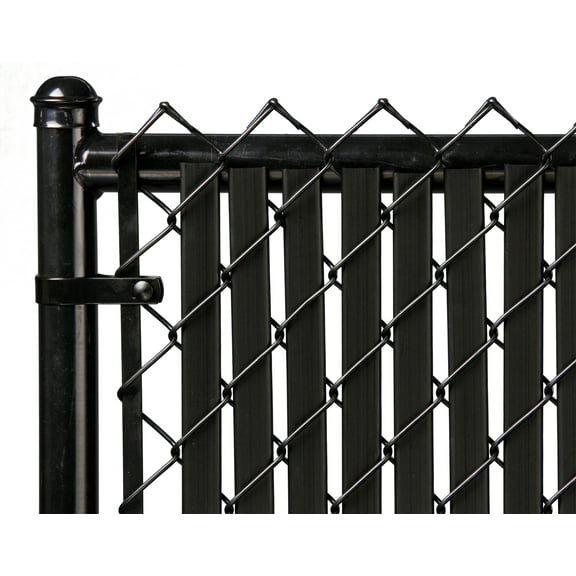 Black 8ft Tube Slat for Chain Link Fence