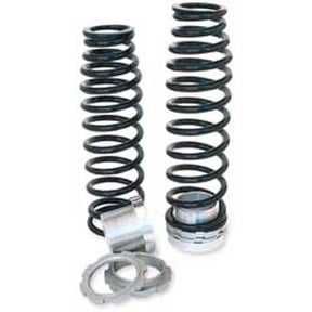 Black 9.37" Progressive Rate Spring - Pair