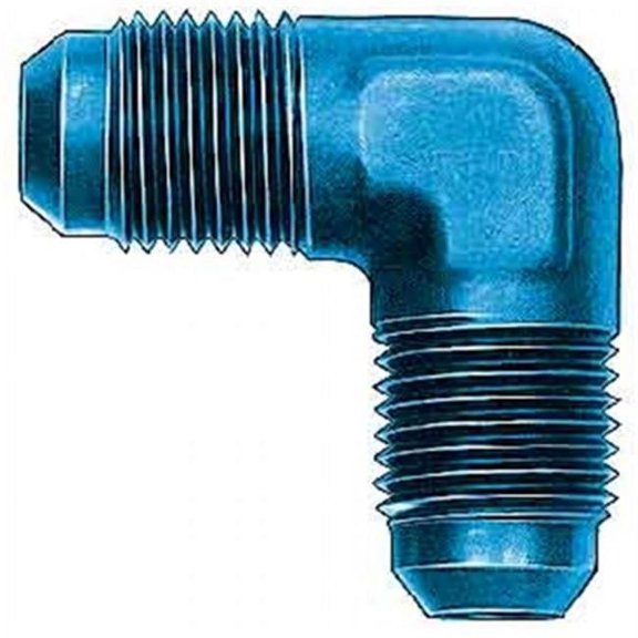 Black 90 deg Bulkhead Union -8