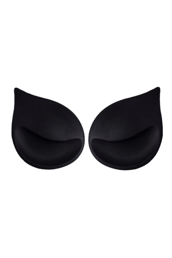 Black (A) One size $Breast pad thickened insert small chest lift sports bra vest wrap chest strap swimsuit breathable gather sponge coaster