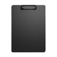 thumbnail image 1 of Black A4 Plastic Clipboard, Heavy Duty Writing Board Document Holder with Top Metal Clip for Office Paperwork and Everyday Use, 1 of 6