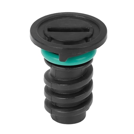 Black ABS Car Engine Oil Drain Plug Replacement for Mercedes-Benz C63 AMG S 2016 0029902017
