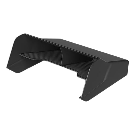 Black ABS Car Interior for L200 24-25, Anti-Slip Center Console Tray with Accessible Storage Compartments