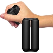 Black ABS Junior ONO Roller - Handheld Fidget Toy for Adults and Kids | Help Relieve Stress, Anxiety, Tension | Promotes Focus, Clarity | Compact, Portable Design