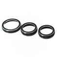 Black AC Radio Switch Trim Ring Knob Cover For Jeep Grand For Cherokee