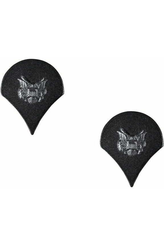 Black ACU Specialist 4 Insignia w/ Metal Clutch Back - Vintage ACU Military Set