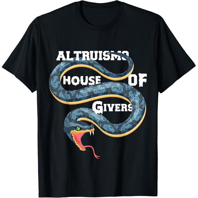 Black, ALTRUISMO House of Givers, RCA Givers School Spirit, TShirt