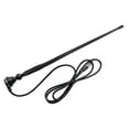 Black AMFM Rubber Ducky 15 Inch Antenna Kit fits Backhoe Combine