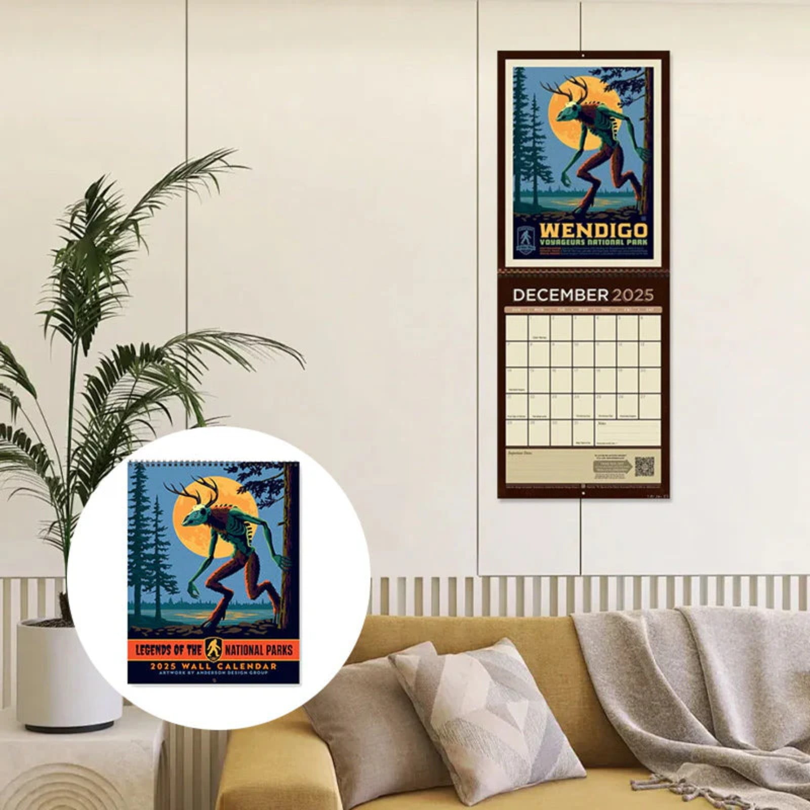 Black AND Friday clearance 2024!Calendar,2025 Wall Calendar National