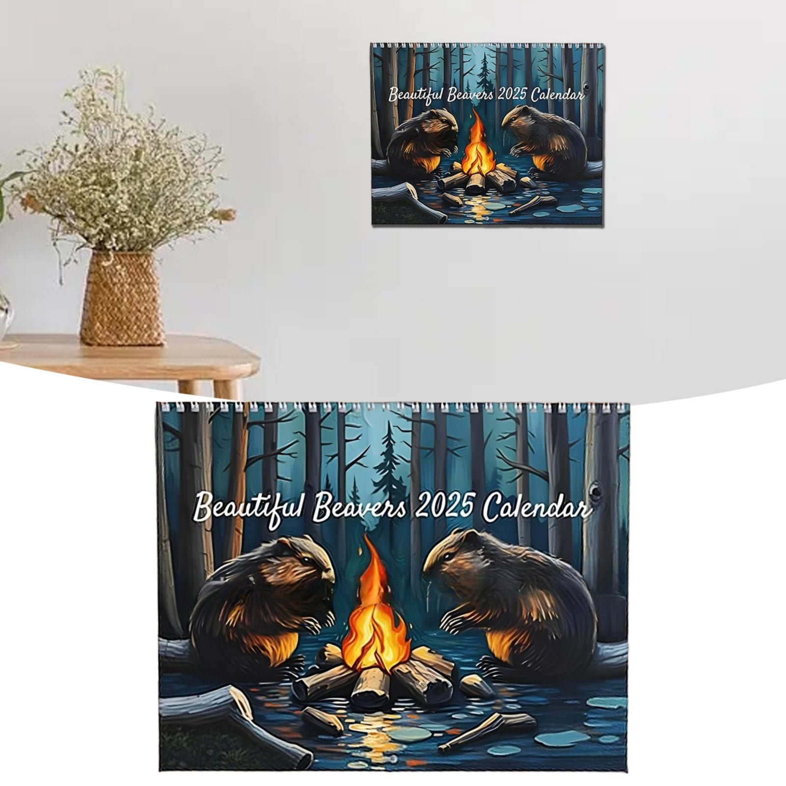 Black AND Friday clearance 2024!Calendar,Beavers Calendar 2025 Monthly