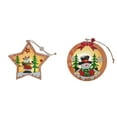 Black AND Friday clearance 2024!Hangs,Christmas Decorations Wooden