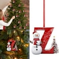 Black AND Friday clearance 2024!Hangs,Letter Christmas Tree Pendant A